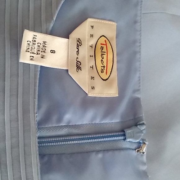 Talbot's Petites Pure Silk Dress Set SZ 8P - Picture 5 of 8